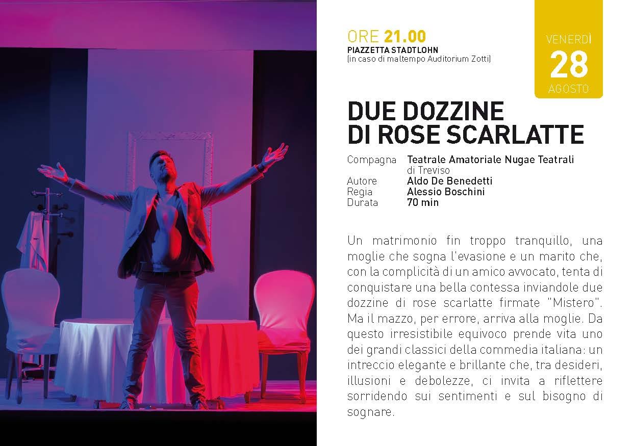 LE ROSE SCARLATTE ARRIVANO A SAN VITO AL TAGLIAMENTO!